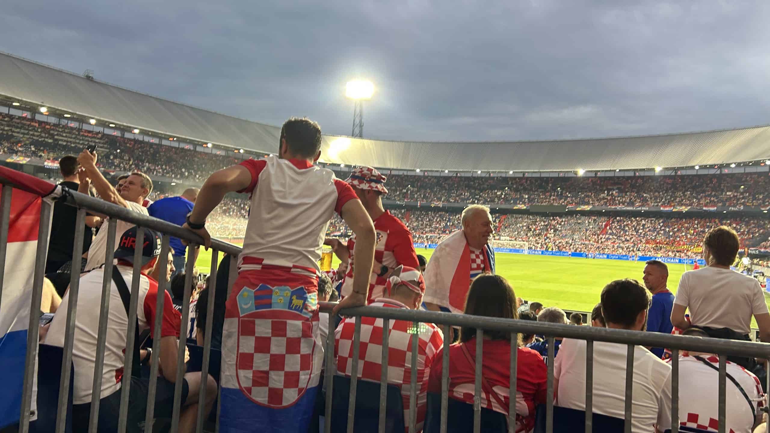 Nations League finale tussen Spanje en Kroatie 14