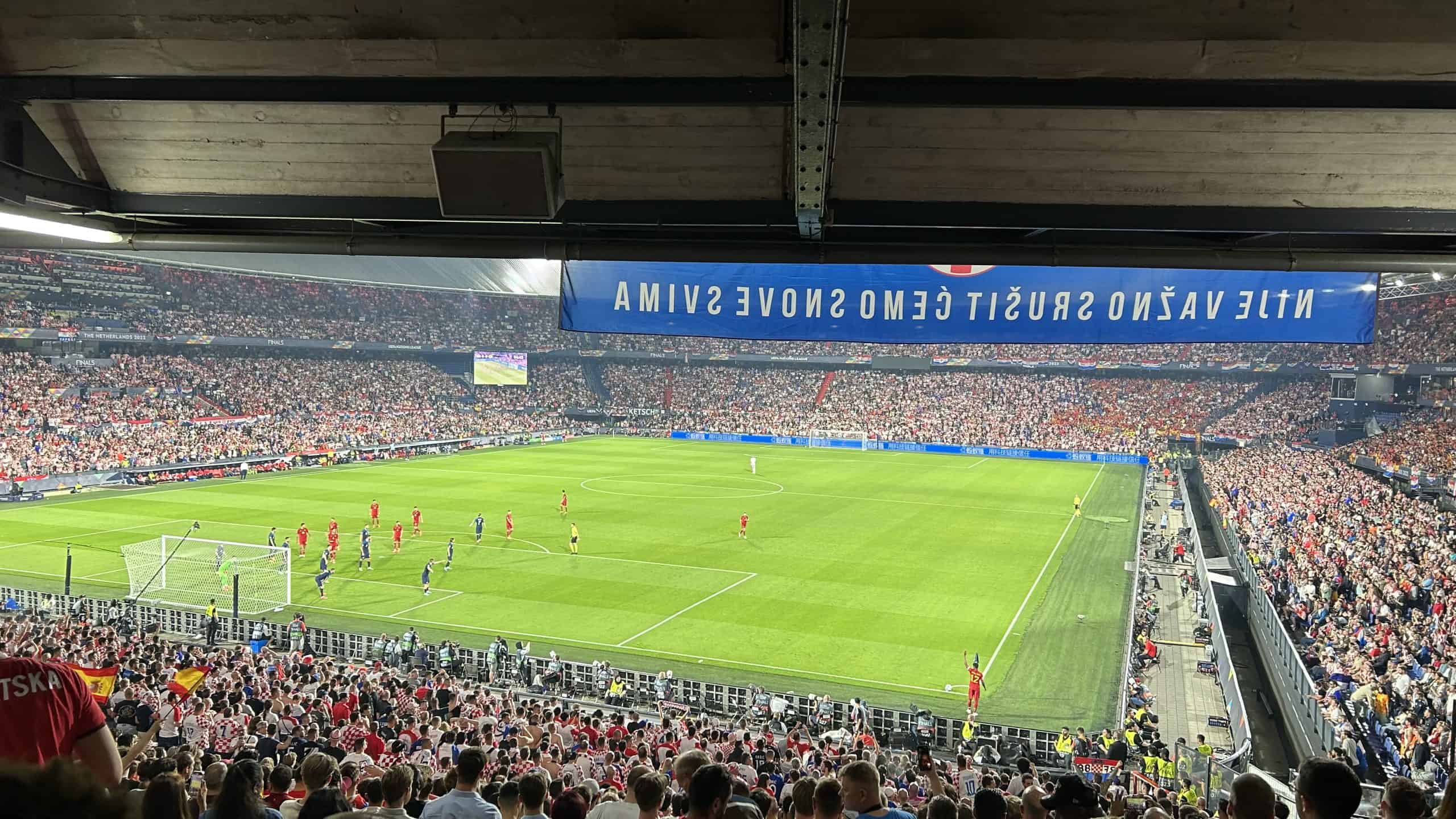 Nations League finale tussen Spanje en Kroatie 17