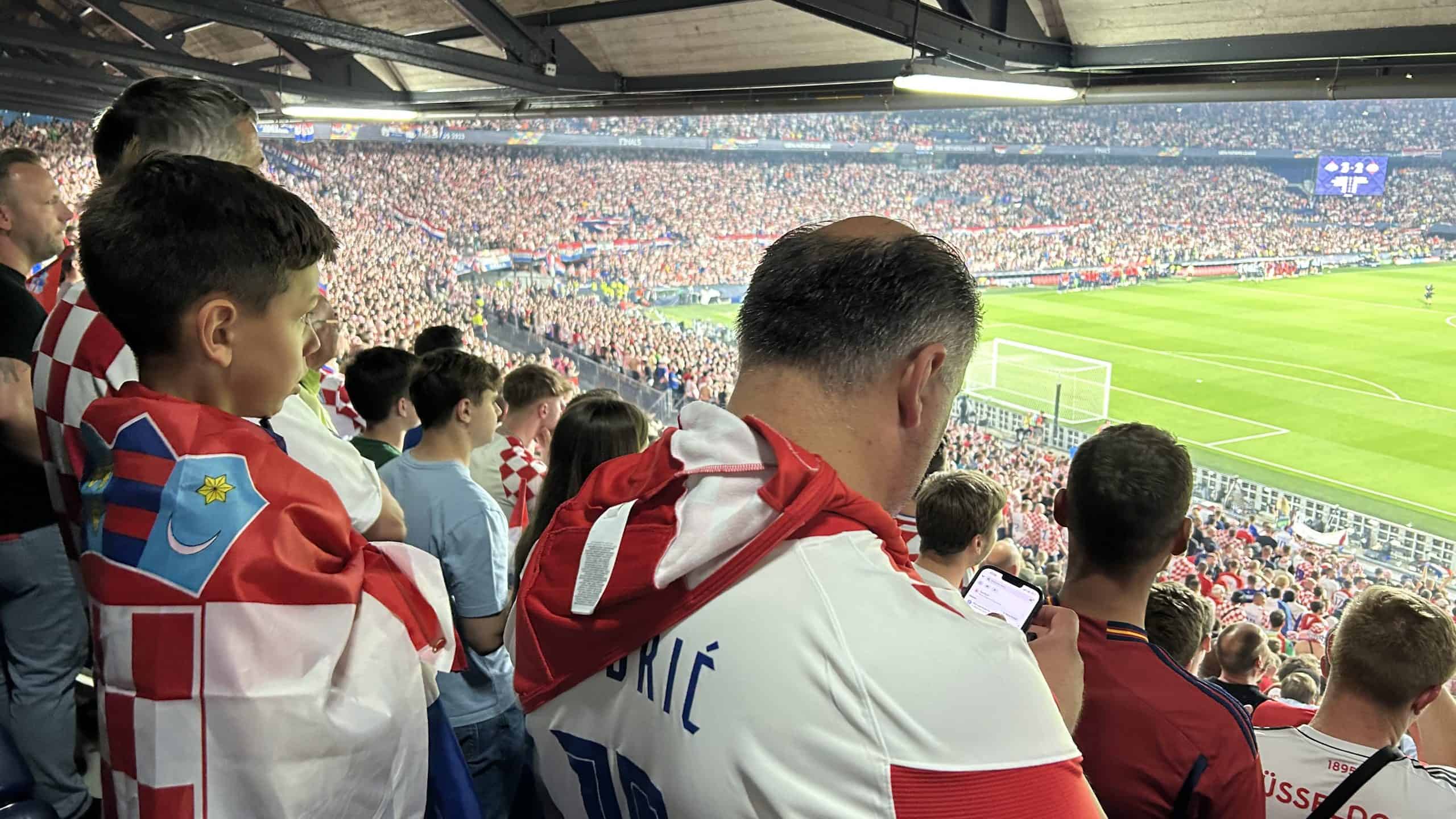 Nations League finale tussen Spanje en Kroatie 23