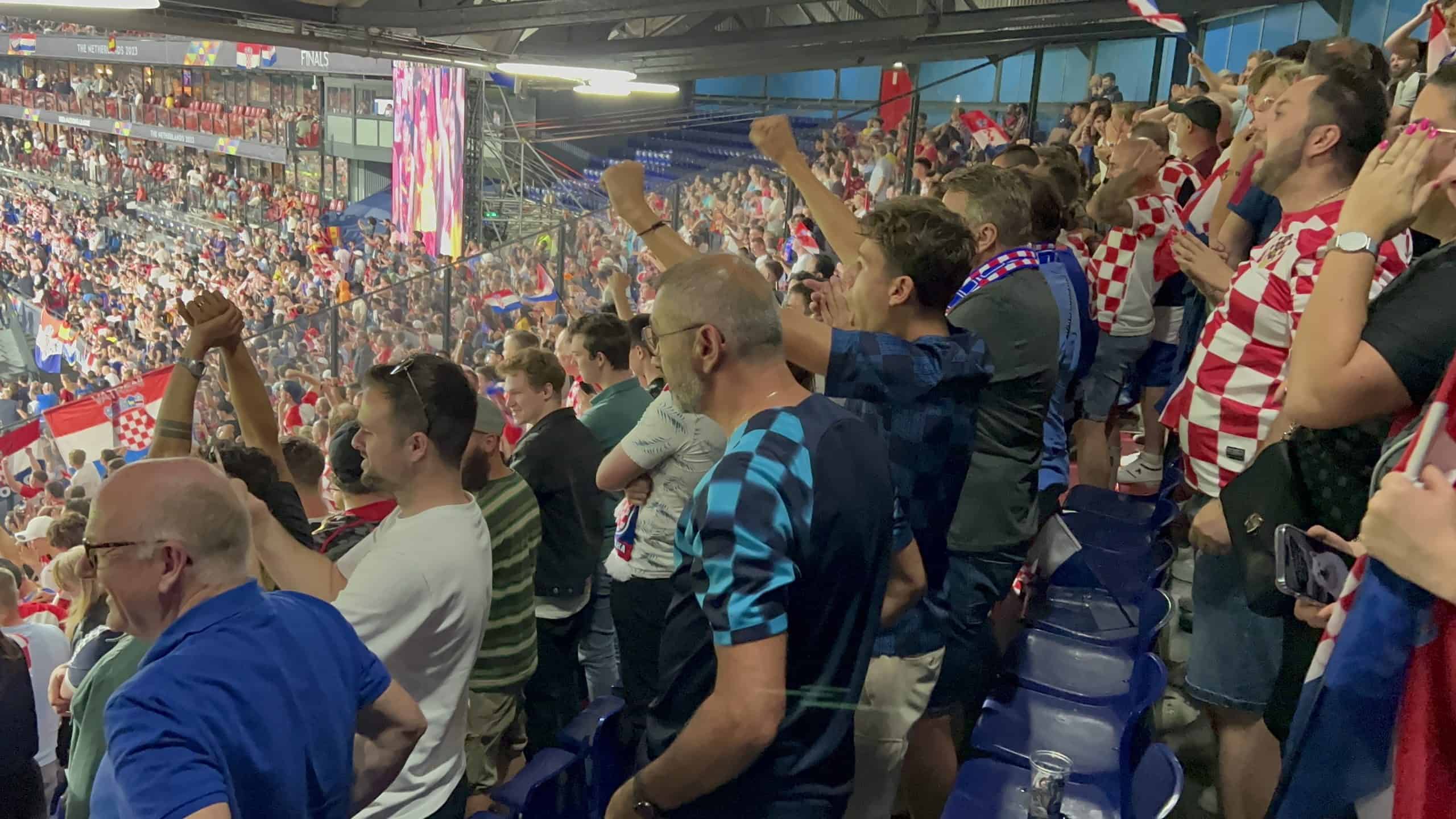 Nations League finale tussen Spanje en Kroatie 25