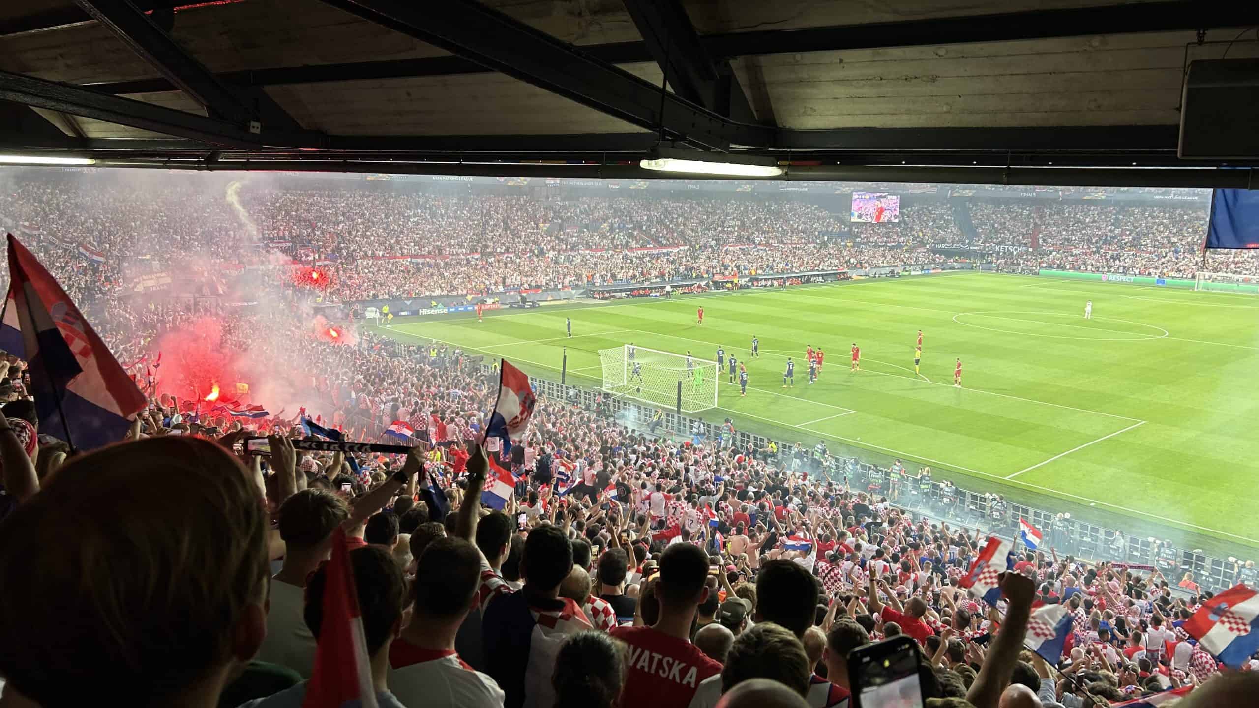 Nations League finale tussen Spanje en Kroatie 7