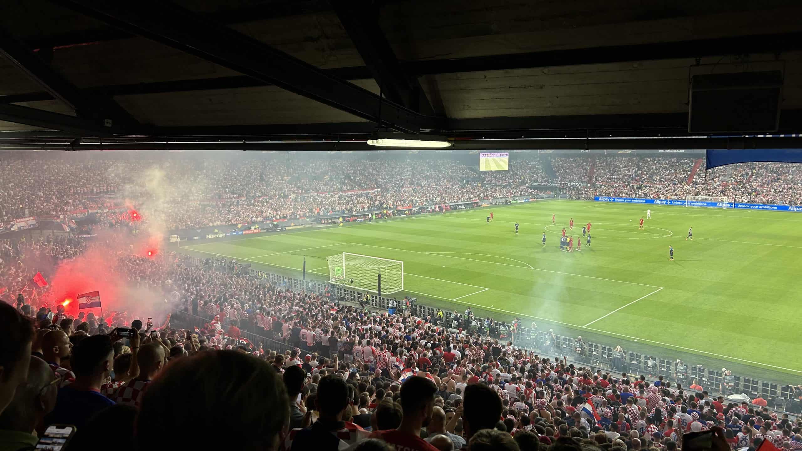 Nations League finale tussen Spanje en Kroatie 9