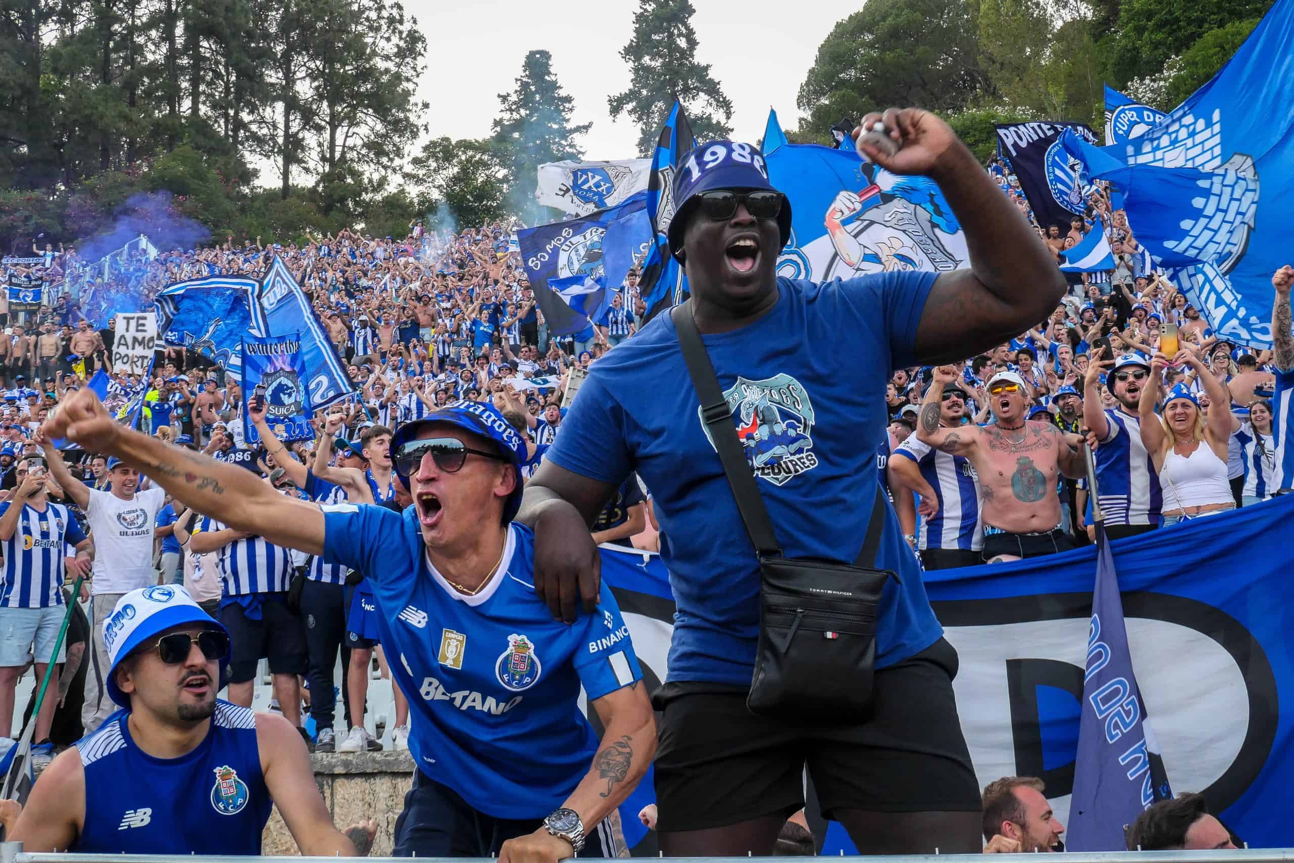 Bekerwinst FC Porto tegen SC Braga zorgt voor uitgelaten sfeer in historisch stadion