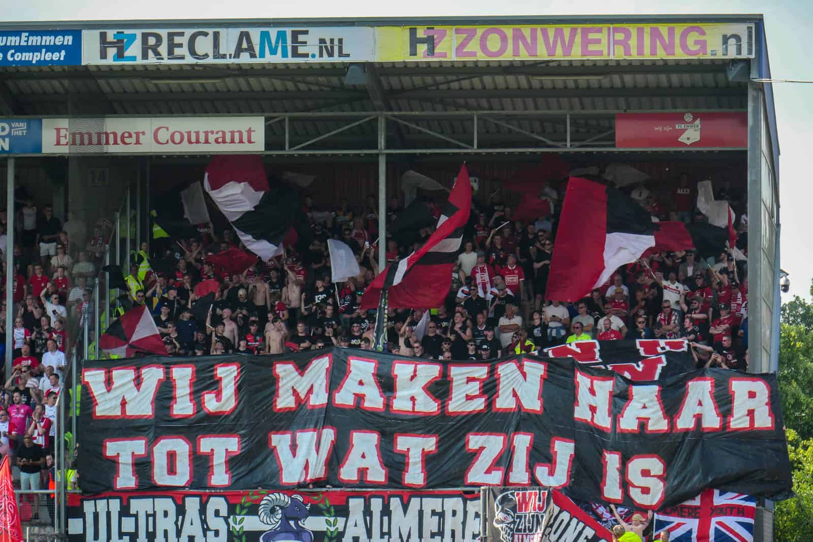 Historische promotie Almere City dompelt FC Emmen in rouw