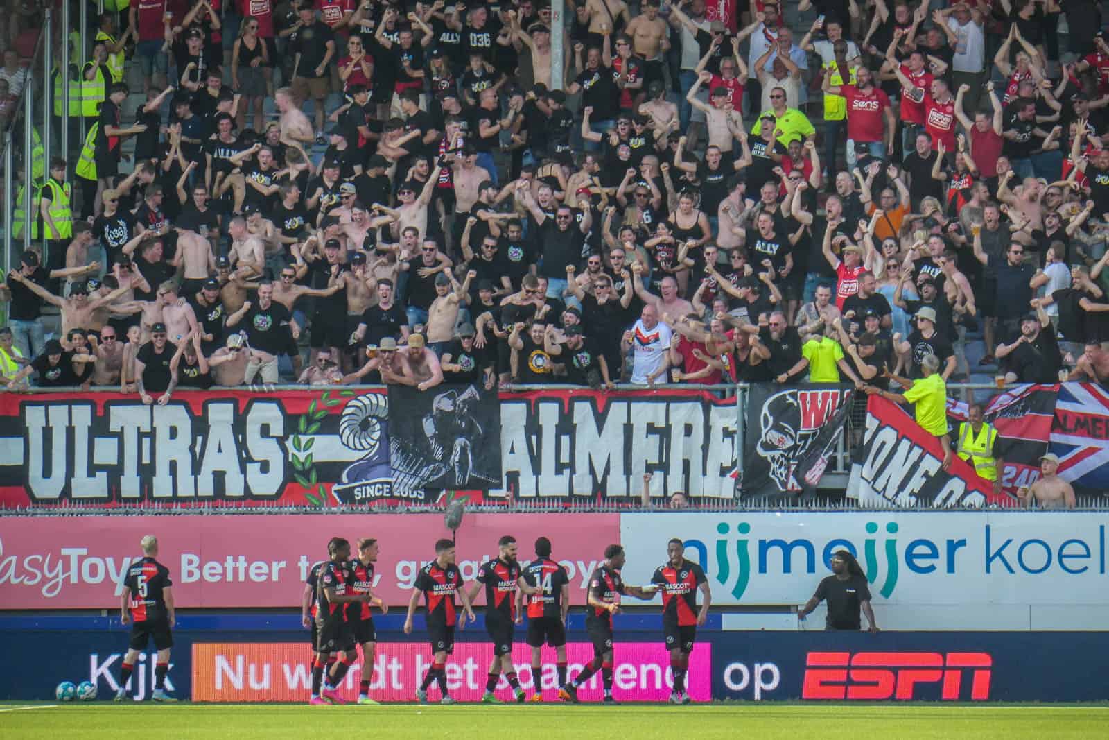 Historische promotie Almere City dompelt FC Emmen in rouw