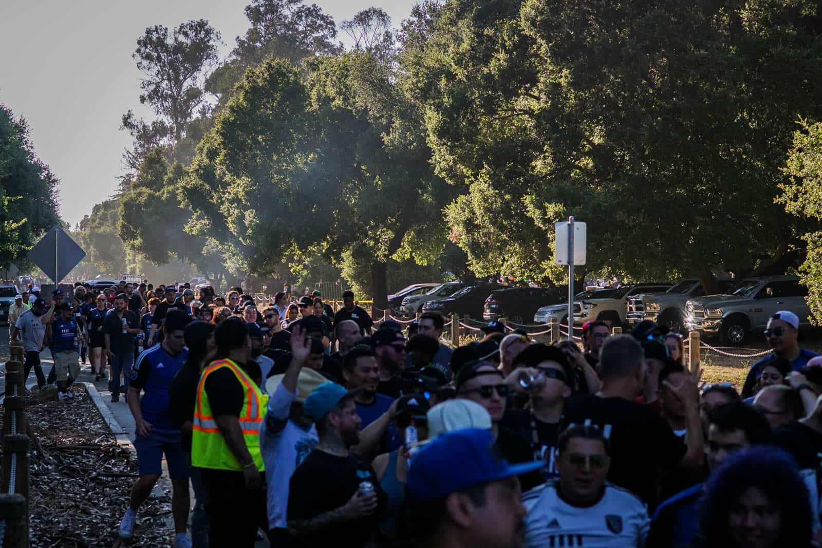 Op pad met de San Jose Ultras tijdens derbyday tegen LA Galaxy