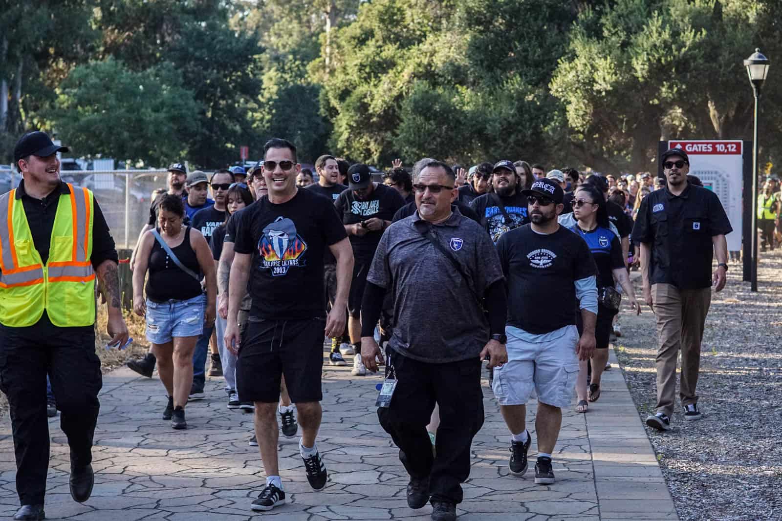Op pad met de San Jose Ultras tijdens derbyday tegen LA Galaxy