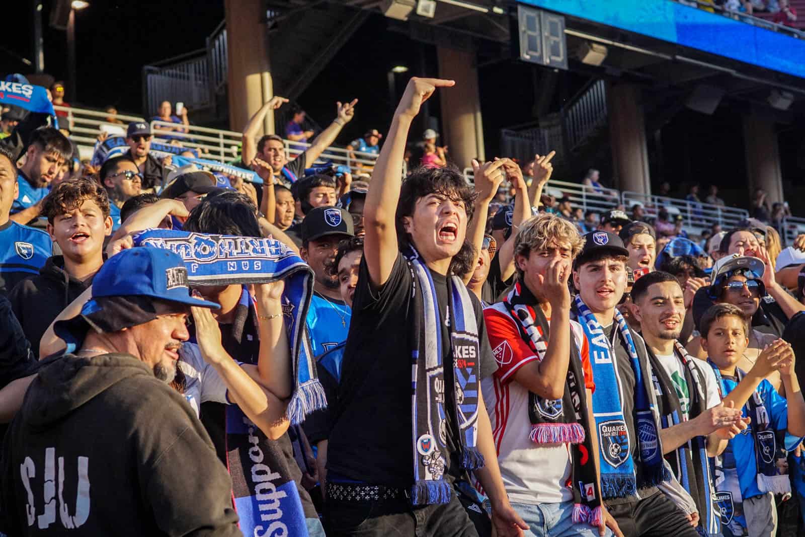Op pad met de San Jose Ultras tijdens derbyday tegen LA Galaxy