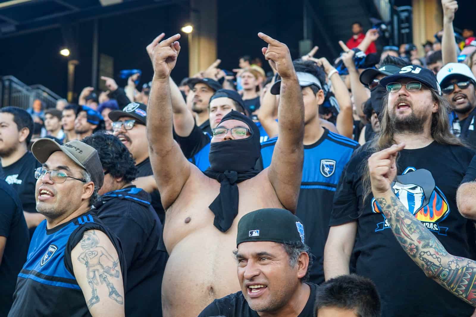 Op pad met de San Jose Ultras tijdens derbyday tegen LA Galaxy