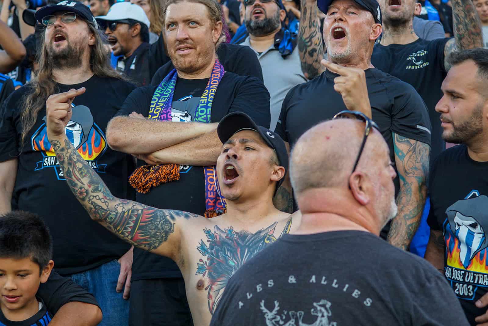 Op pad met de San Jose Ultras tijdens derbyday tegen LA Galaxy