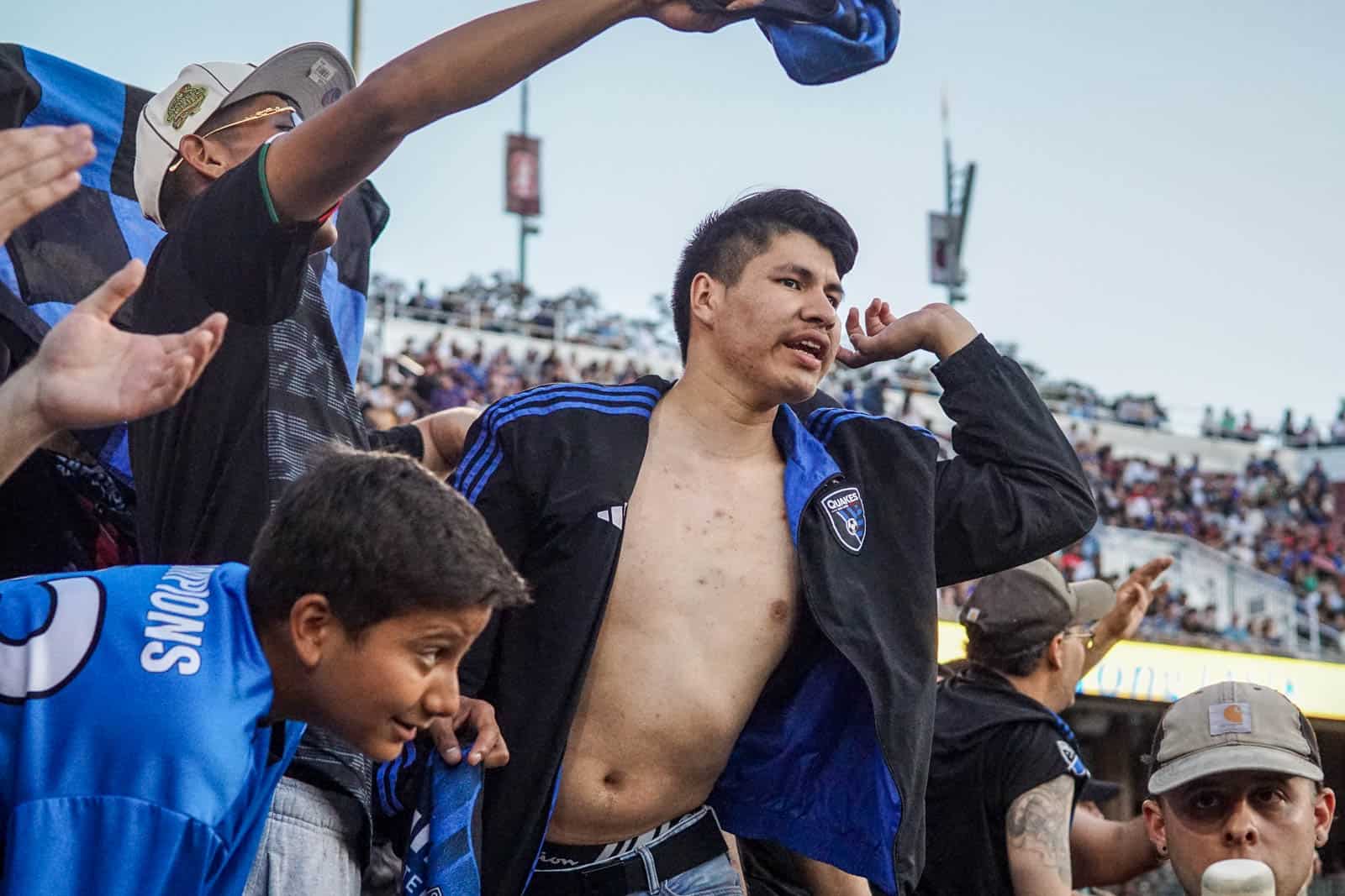 Op pad met de San Jose Ultras tijdens derbyday tegen LA Galaxy