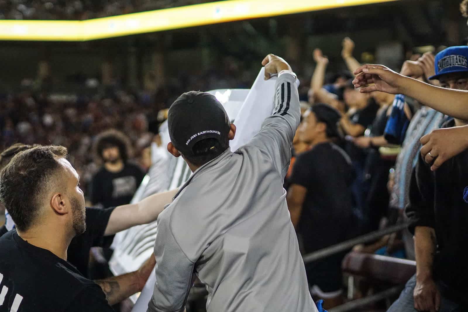 Op pad met de San Jose Ultras tijdens derbyday tegen LA Galaxy