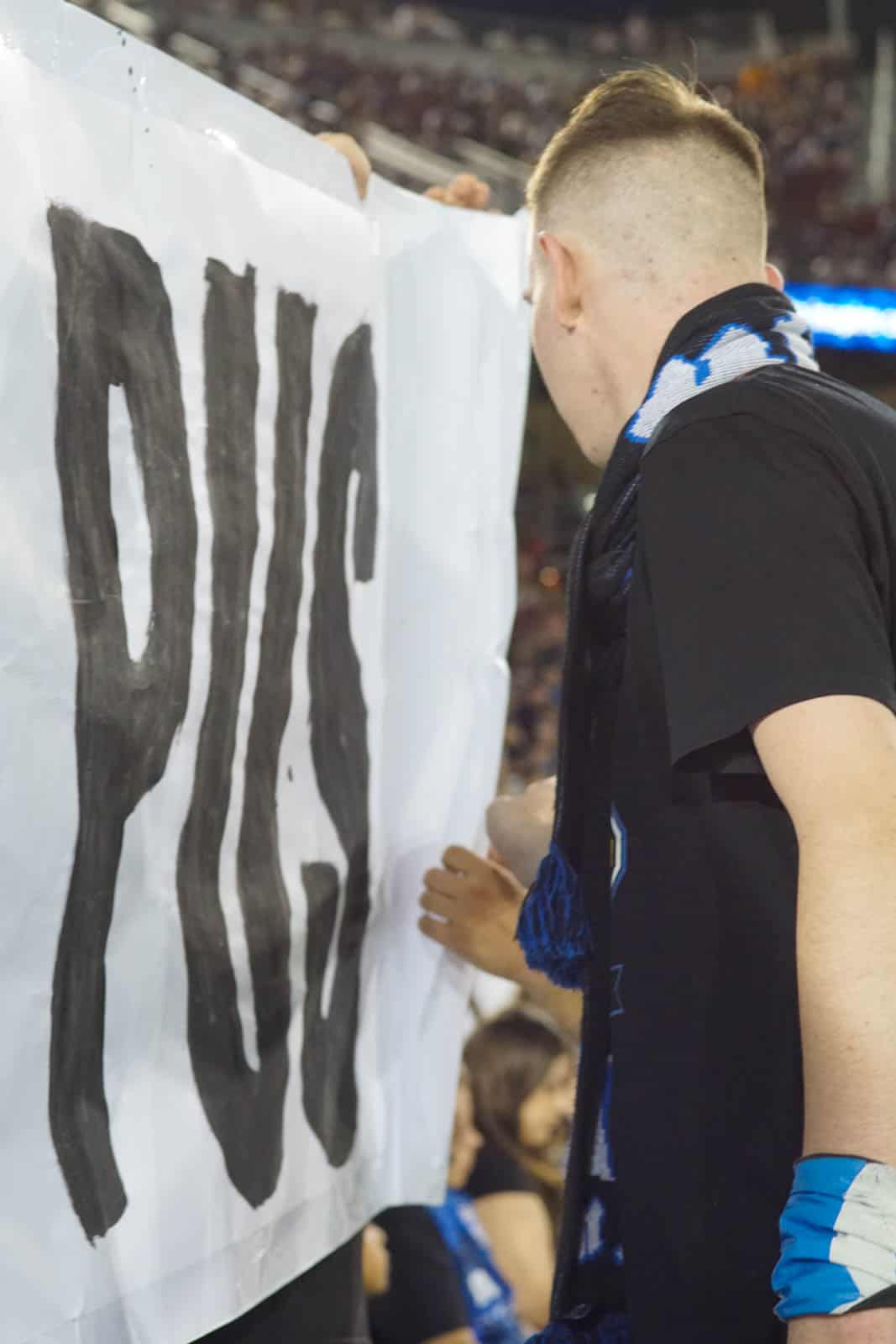 Op pad met de San Jose Ultras tijdens derbyday tegen LA Galaxy
