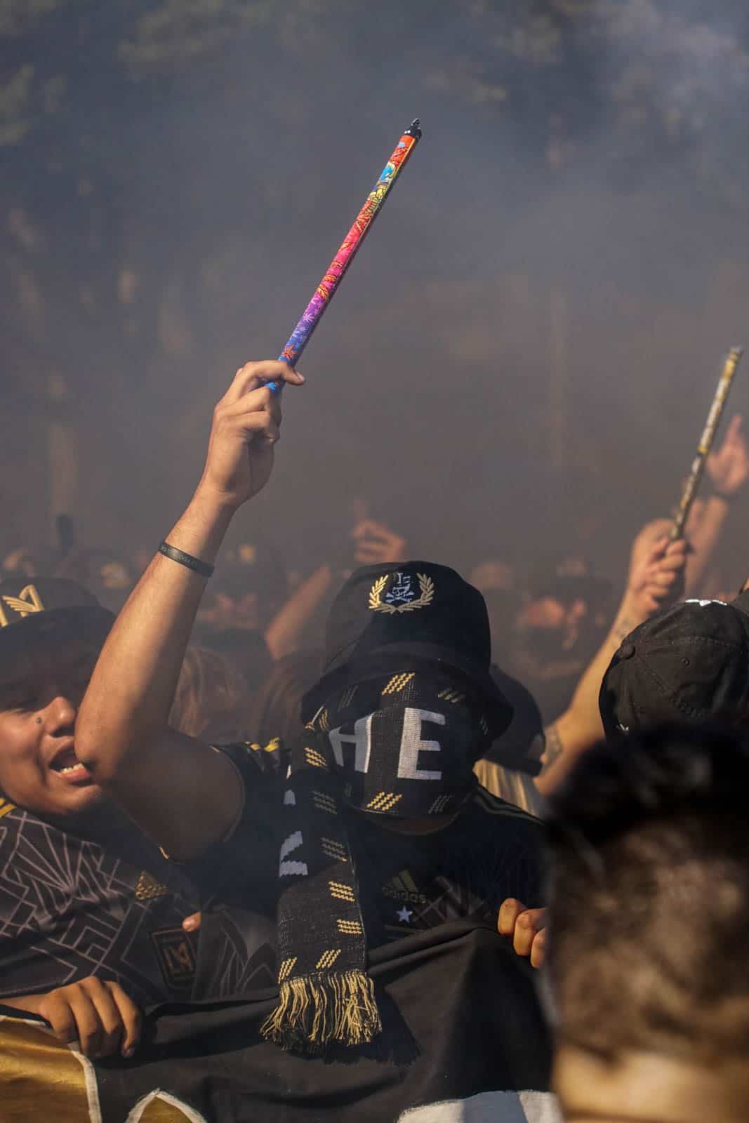 Spektakel bij de derby van LA; Amerikaanse ultras in topvorm