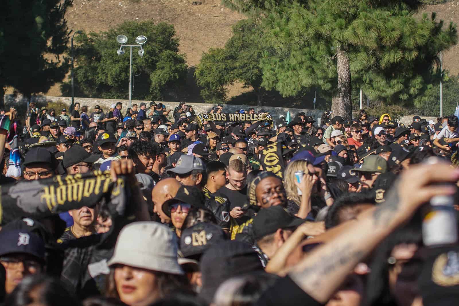 Spektakel bij de derby van LA; Amerikaanse ultras in topvorm
