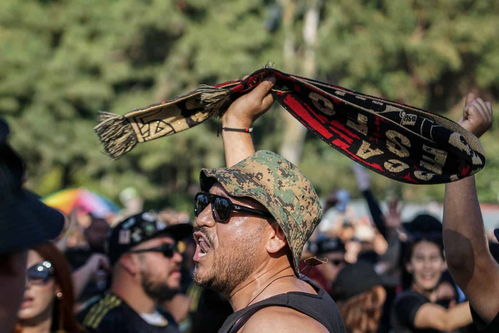 Spektakel bij de derby van LA; Amerikaanse ultras in topvorm