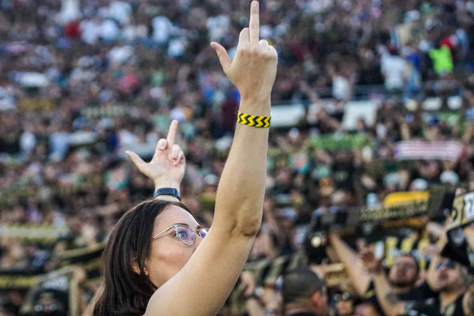 Spektakel bij de derby van LA; Amerikaanse ultras in topvorm