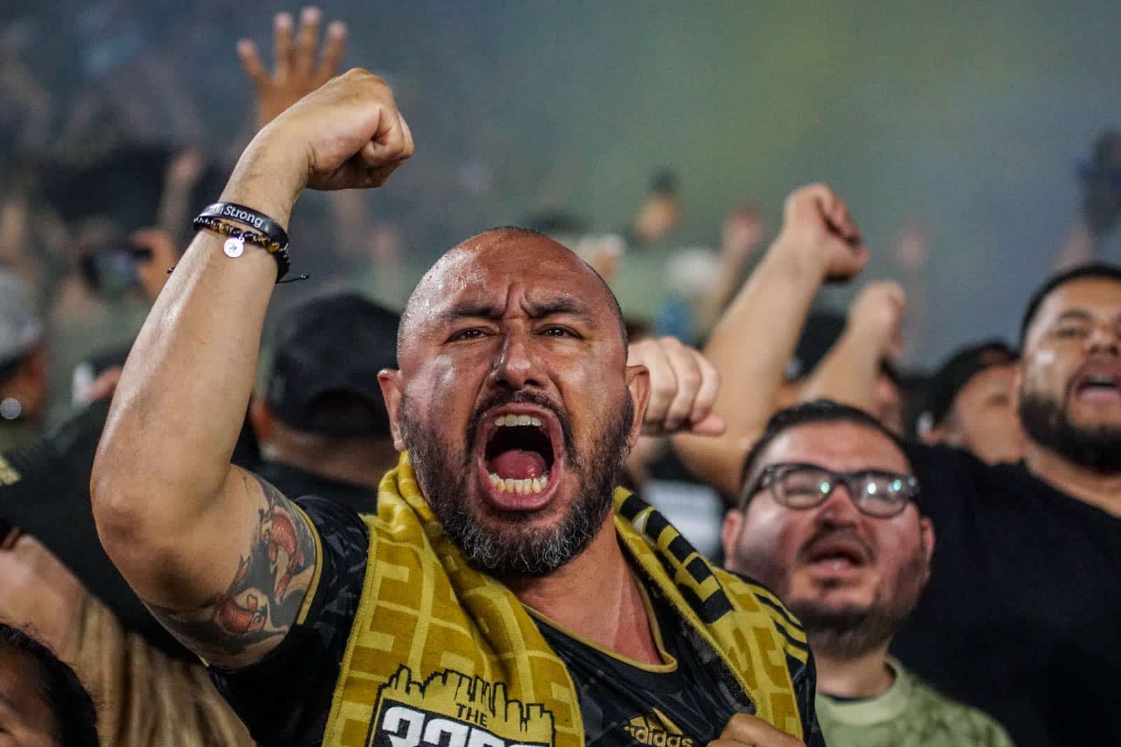 Spektakel bij de derby van LA; Amerikaanse ultras in topvorm