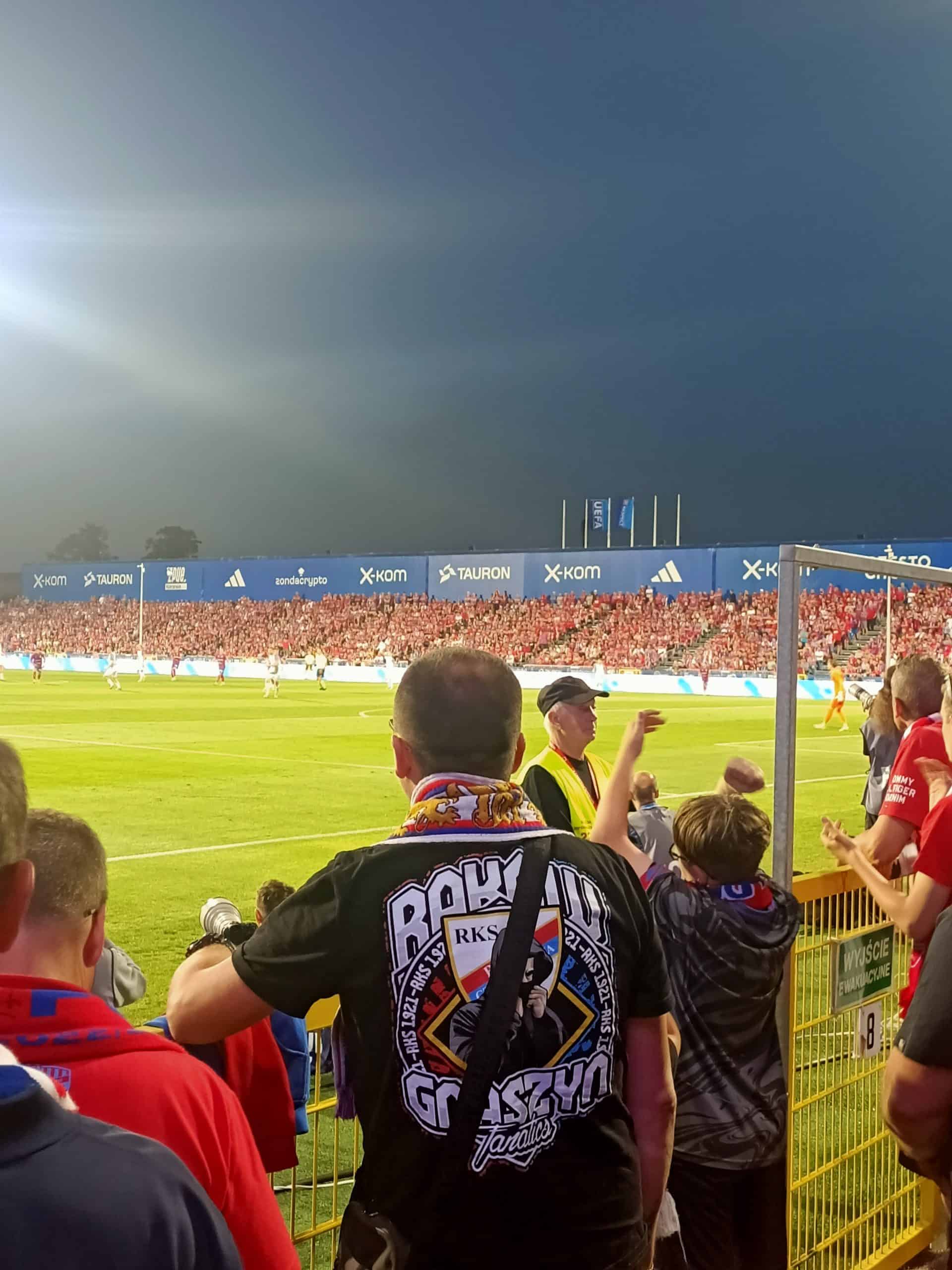 Absurd stadion in Champions League: Raków Częstochowa