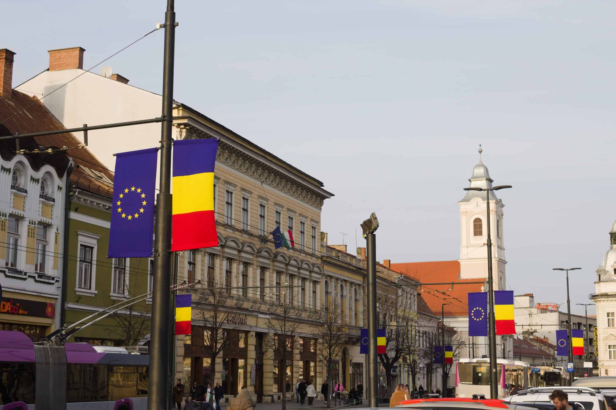 Héérlijke tribune in Cluj: je leven niet zeker
