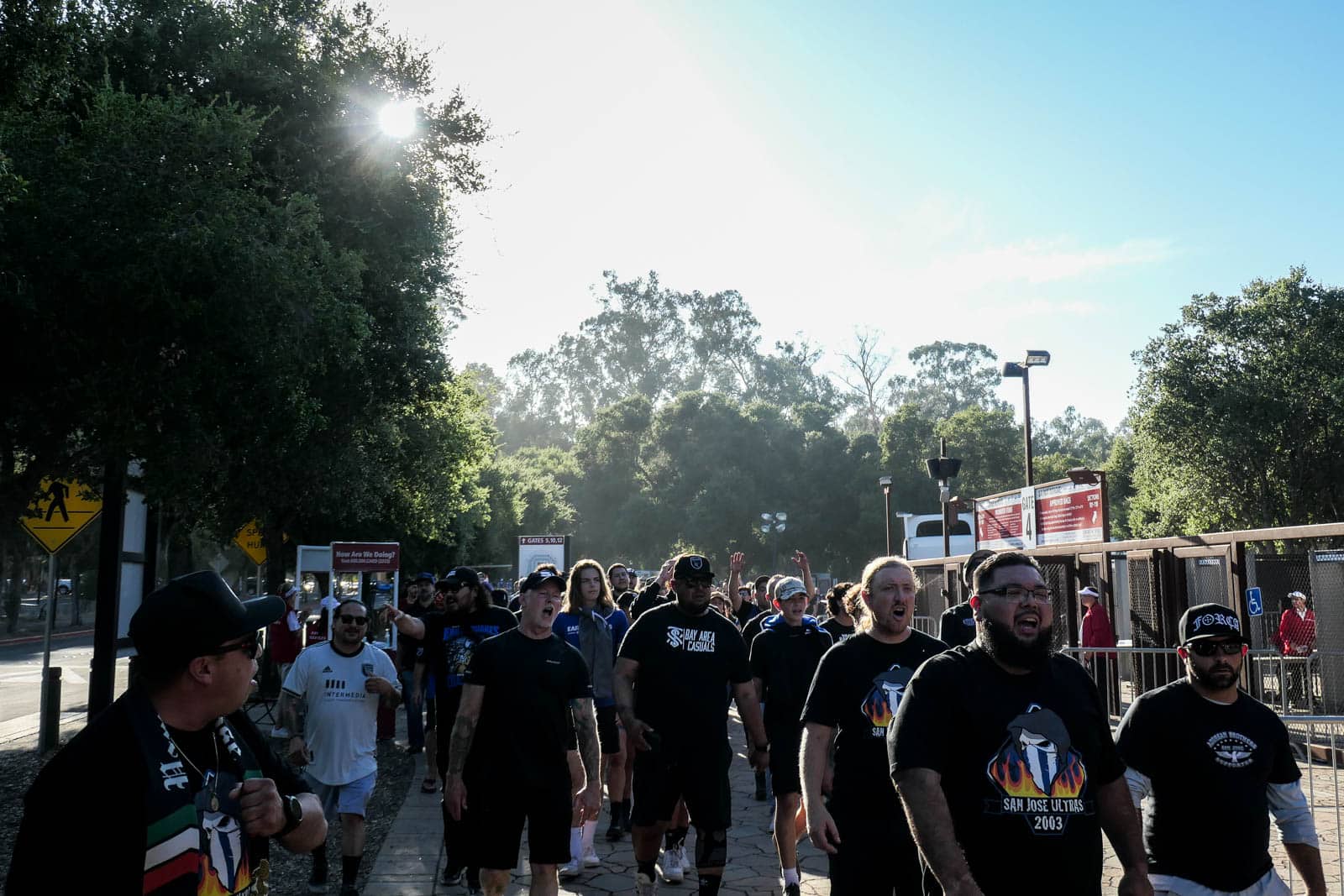 Op pad met de San Jose Ultras tijdens derbyday tegen LA Galaxy