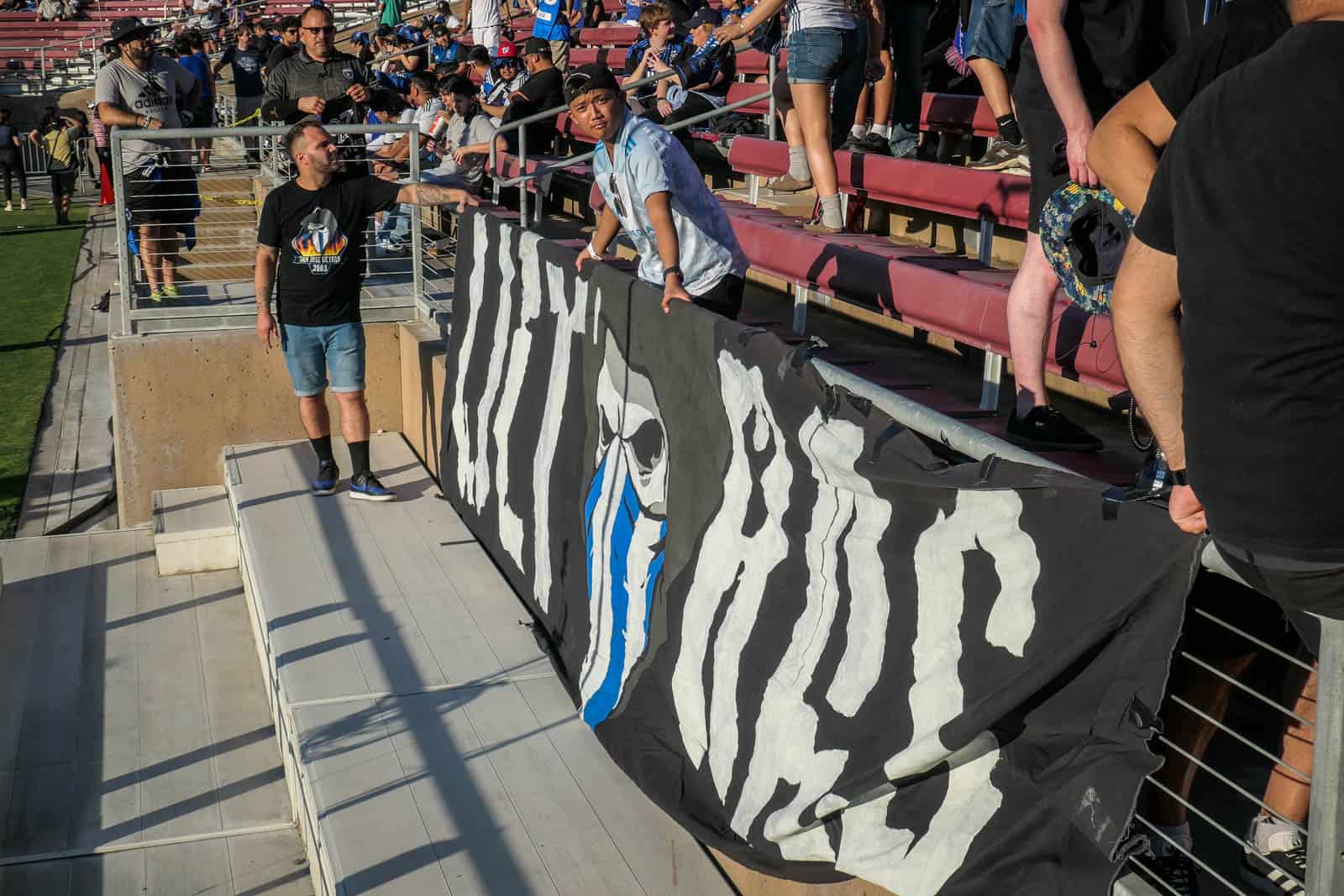 Op pad met de San Jose Ultras tijdens derbyday tegen LA Galaxy