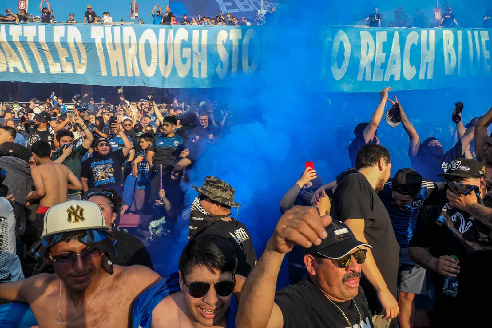 Op pad met de San Jose Ultras tijdens derbyday tegen LA Galaxy