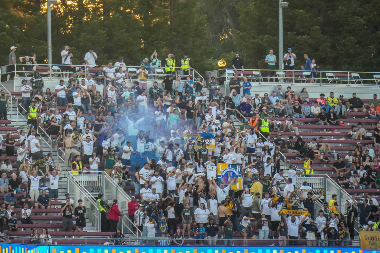 Op pad met de San Jose Ultras tijdens derbyday tegen LA Galaxy