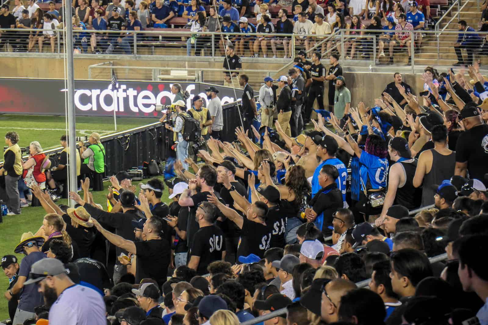 Op pad met de San Jose Ultras tijdens derbyday tegen LA Galaxy