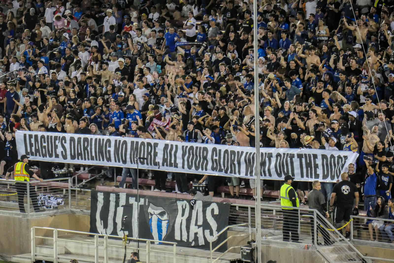 Op pad met de San Jose Ultras tijdens derbyday tegen LA Galaxy