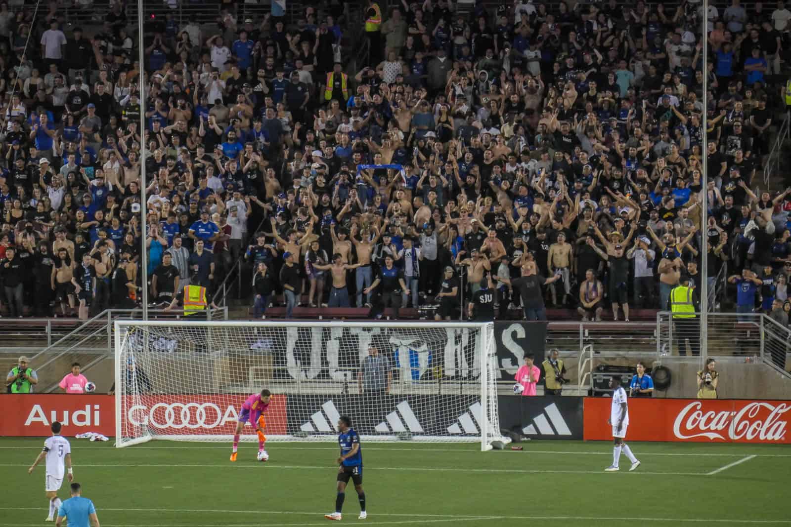 Op pad met de San Jose Ultras tijdens derbyday tegen LA Galaxy
