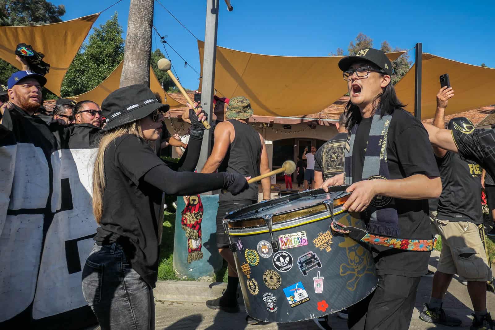 Spektakel bij de derby van LA; Amerikaanse ultras in topvorm
