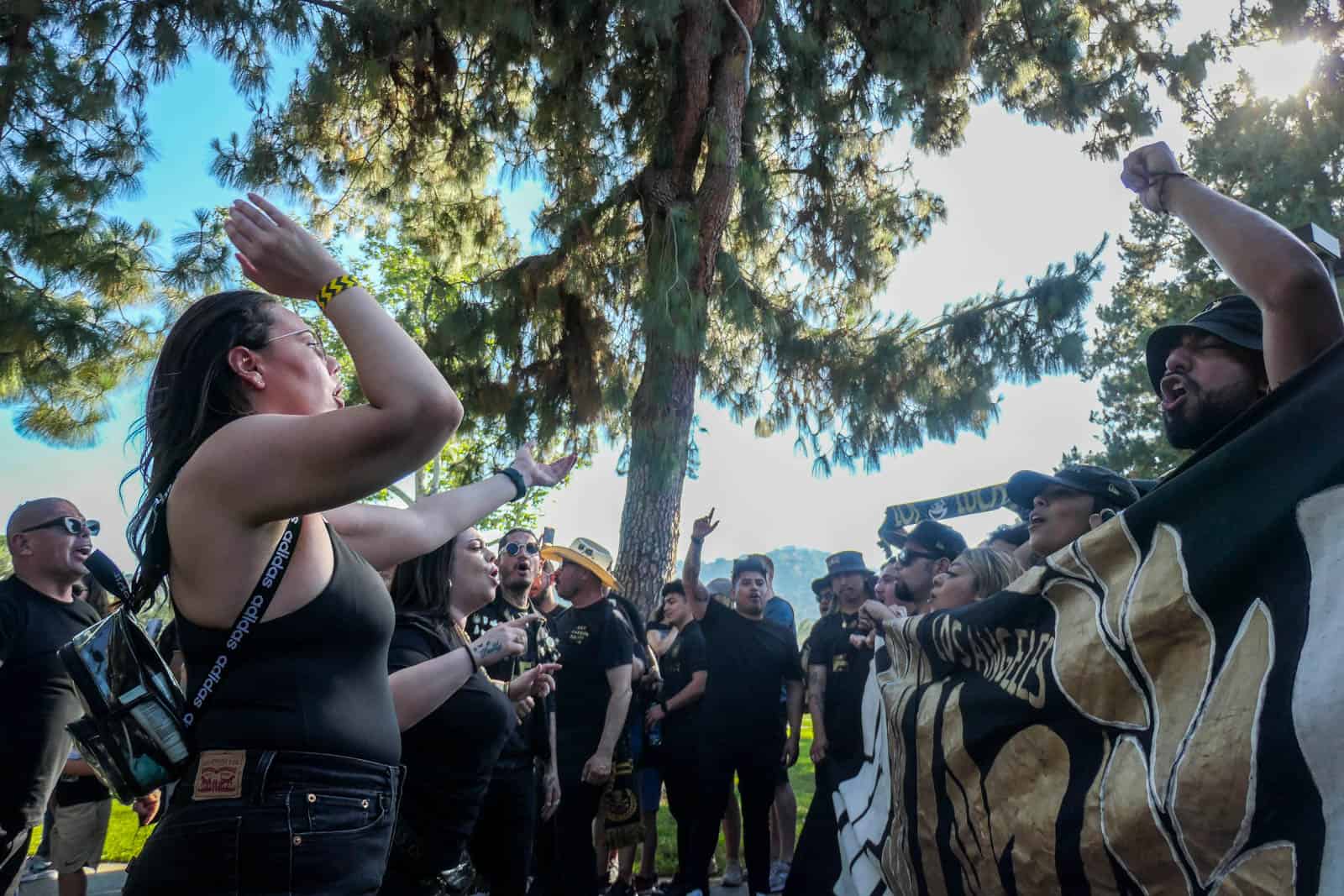 Spektakel bij de derby van LA; Amerikaanse ultras in topvorm
