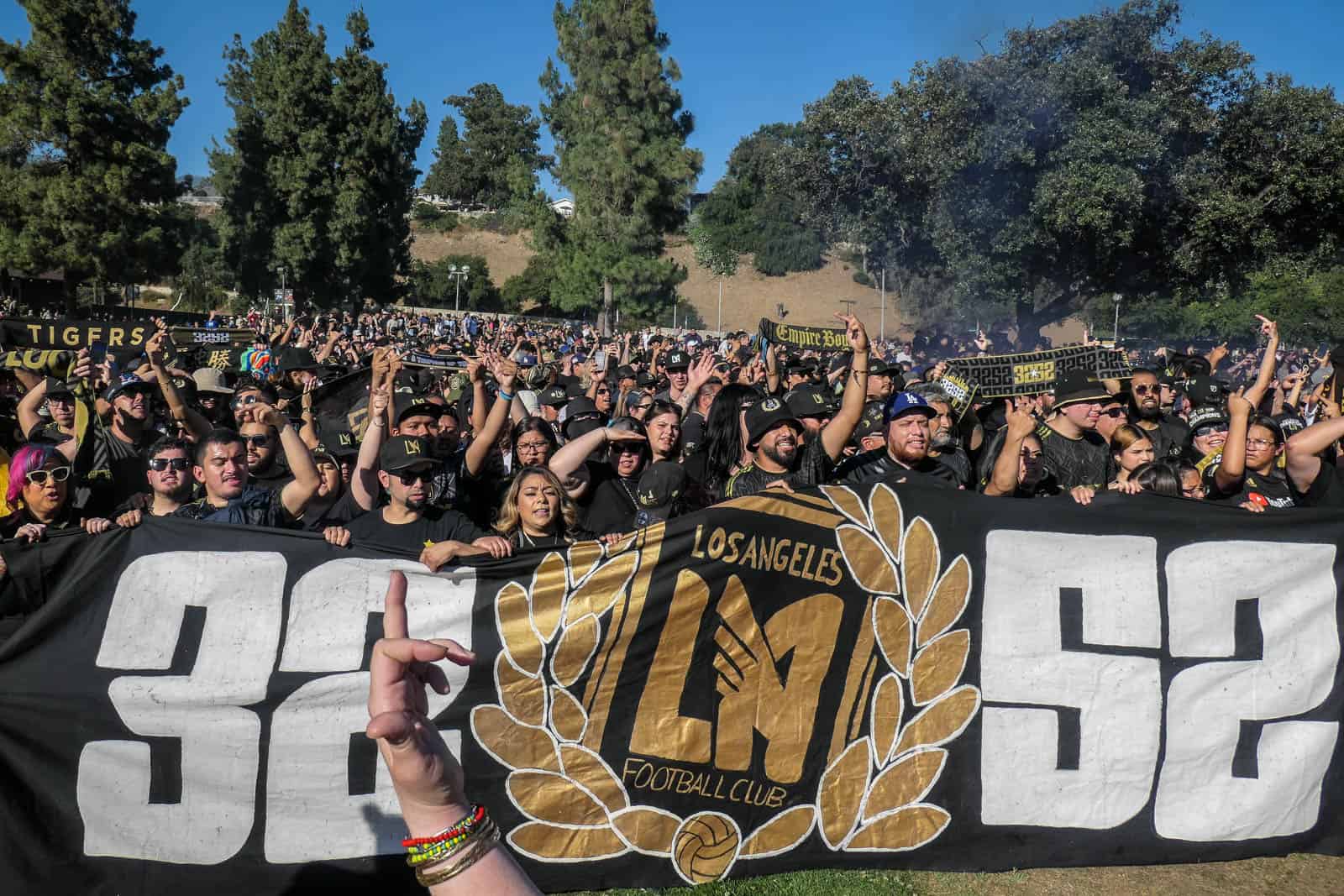 Spektakel bij de derby van LA; Amerikaanse ultras in topvorm