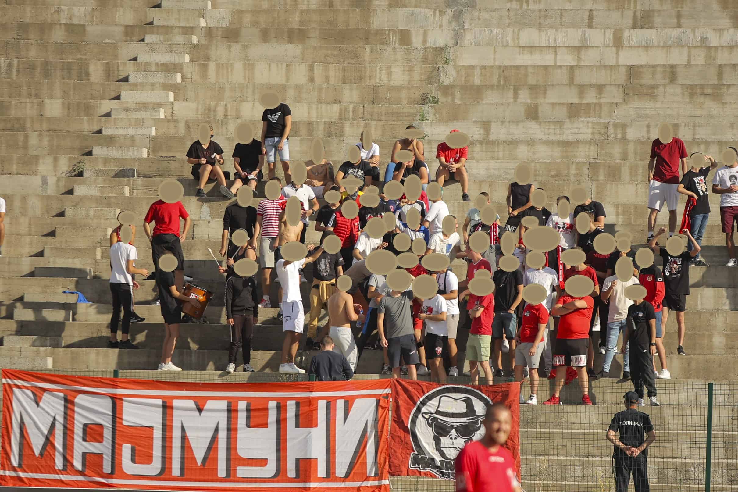 Macedonische voetbalbeleving in Prilep