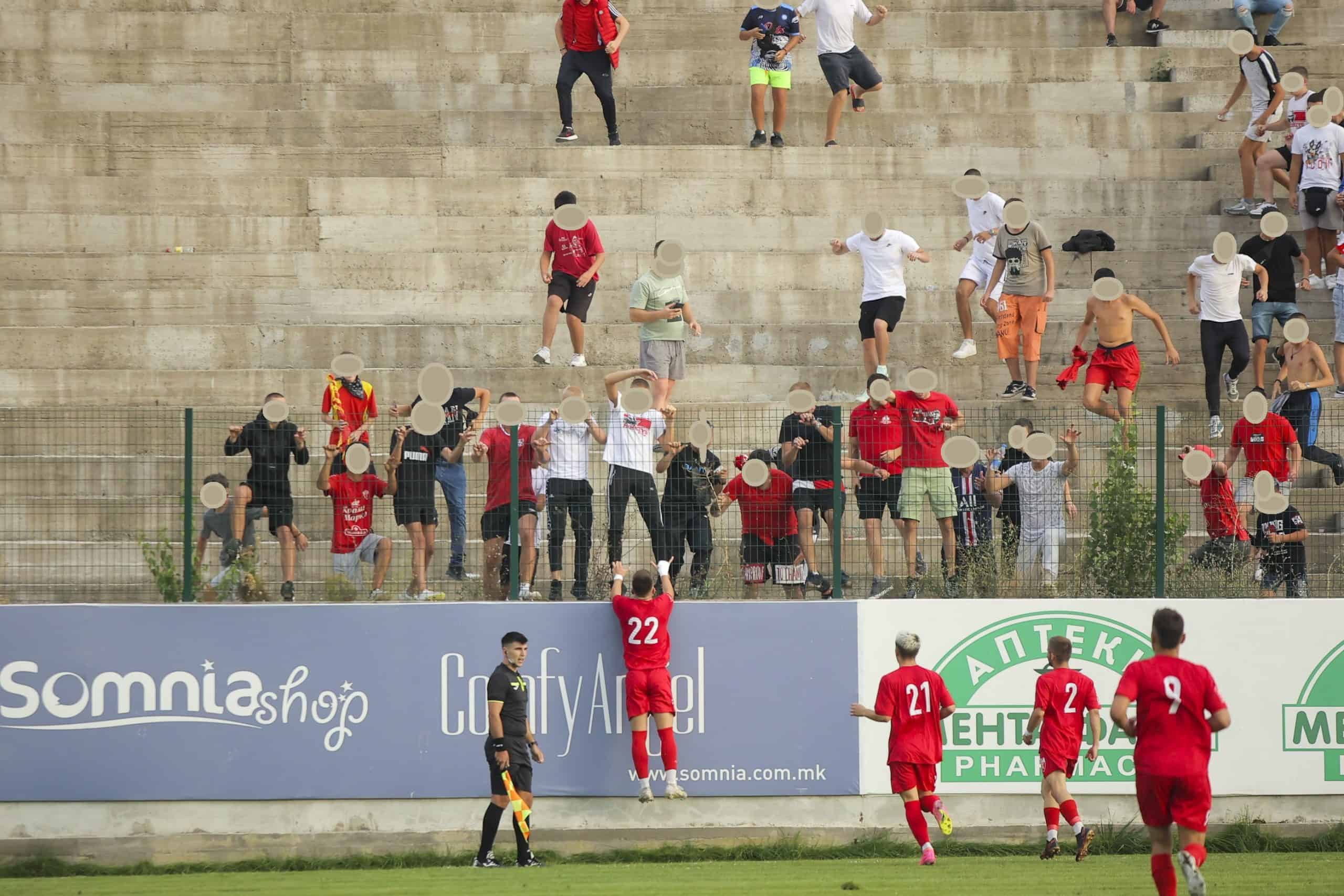 Macedonische voetbalbeleving in Prilep
