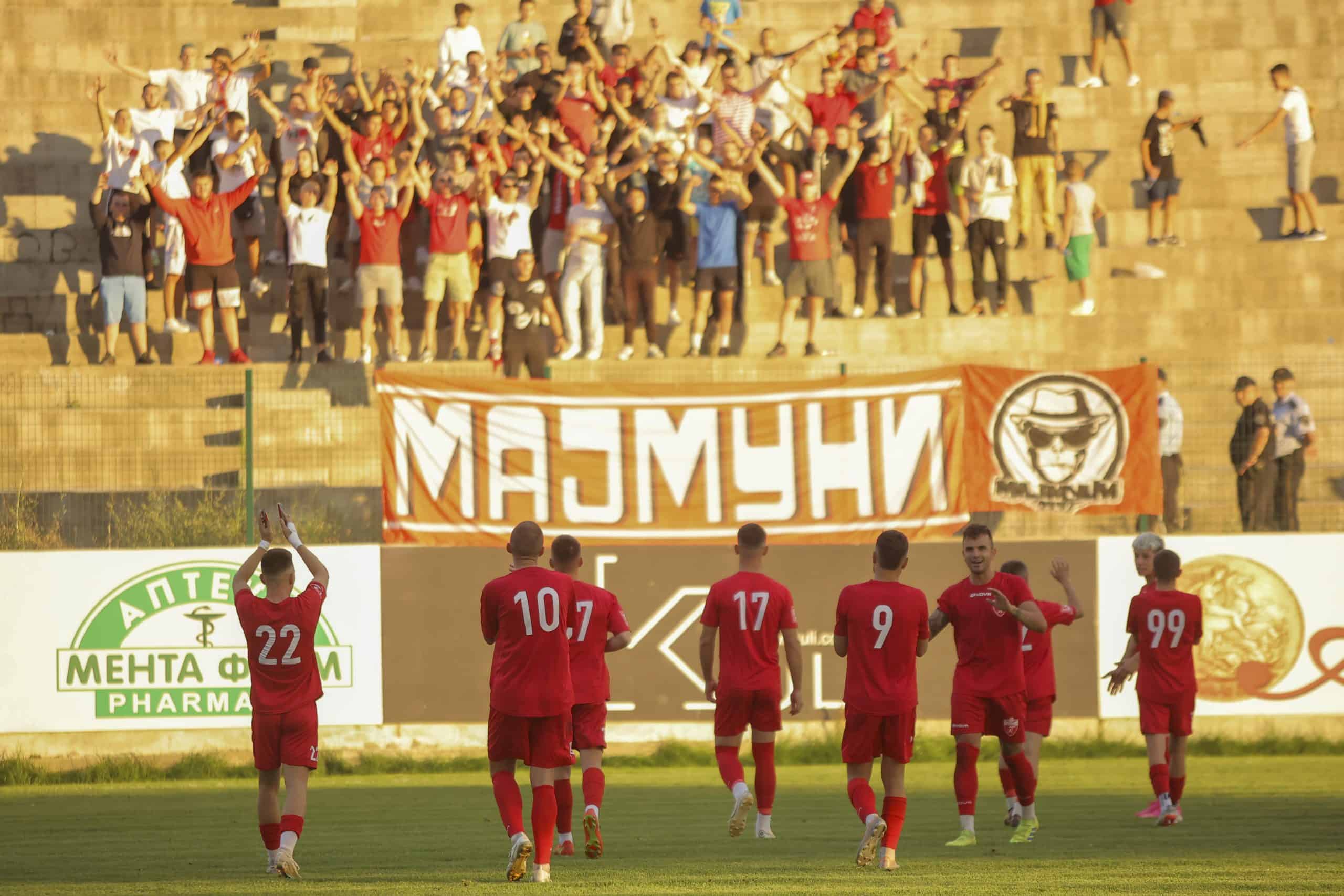 Macedonische voetbalbeleving in Prilep