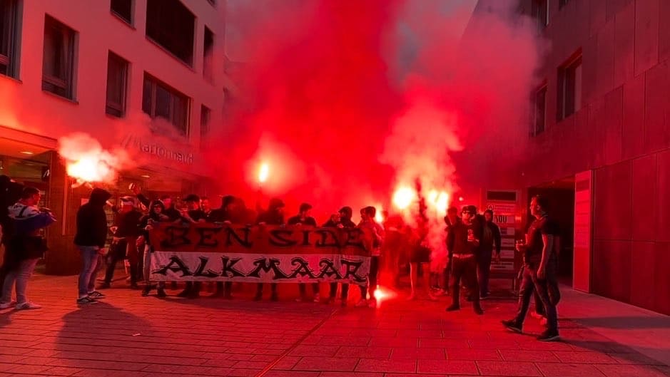 corteo en vuurwerk Vaduz AZ 9