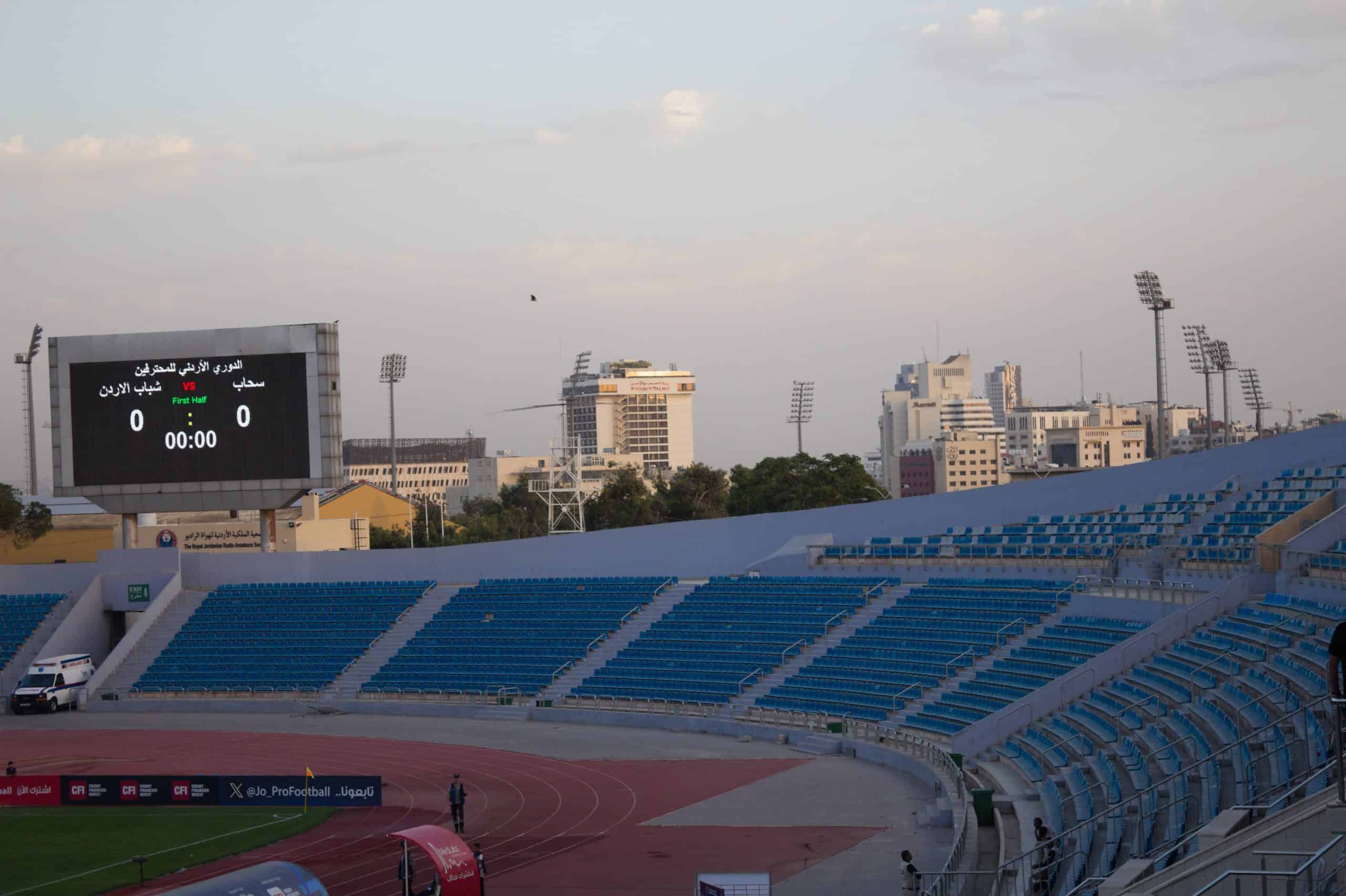 Jordanië: voetballen in 42 graden