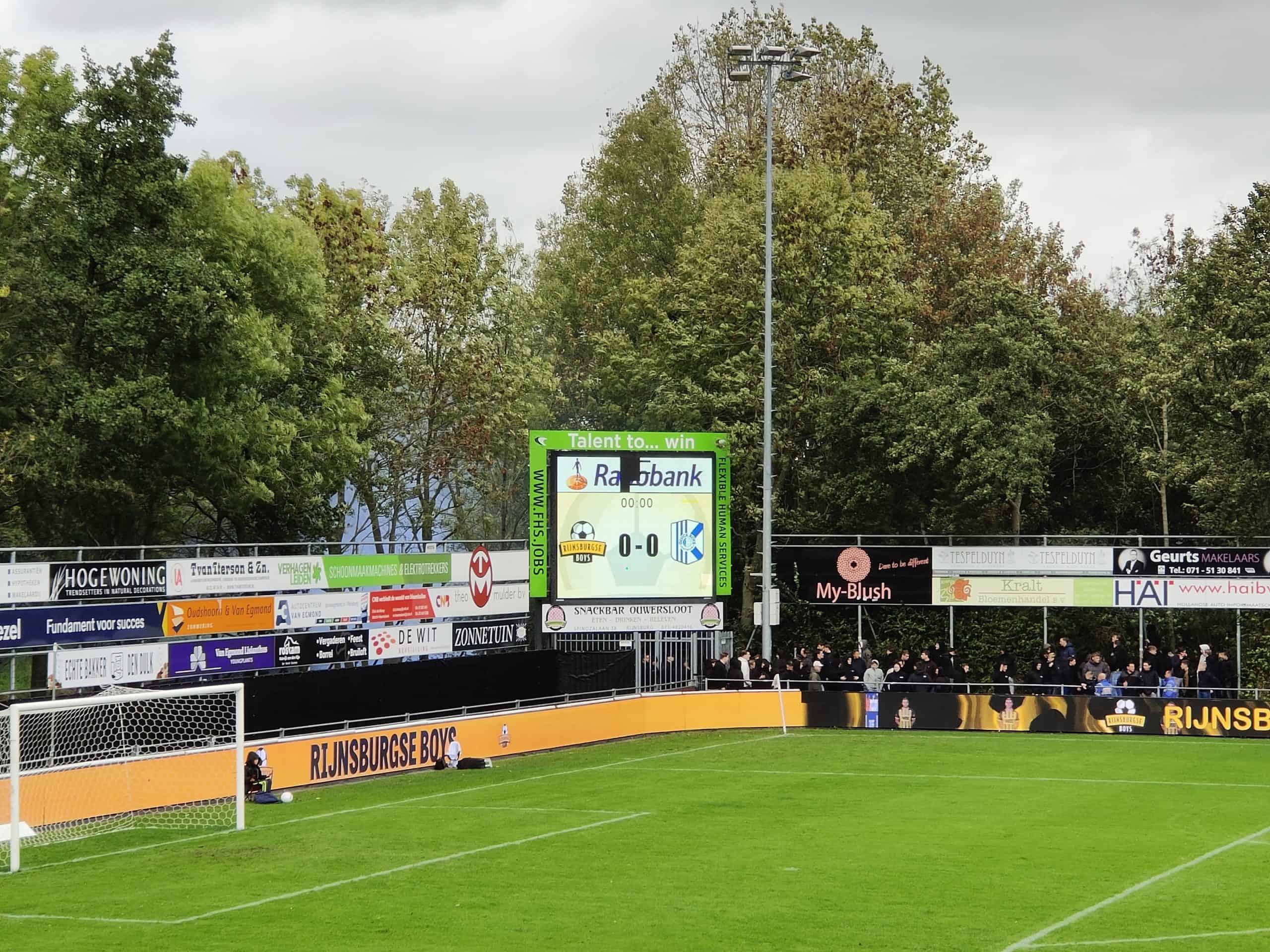 Quick Boys laat zich niet stoppen door uitsupportersverbod bij Rijnsburgse Boys