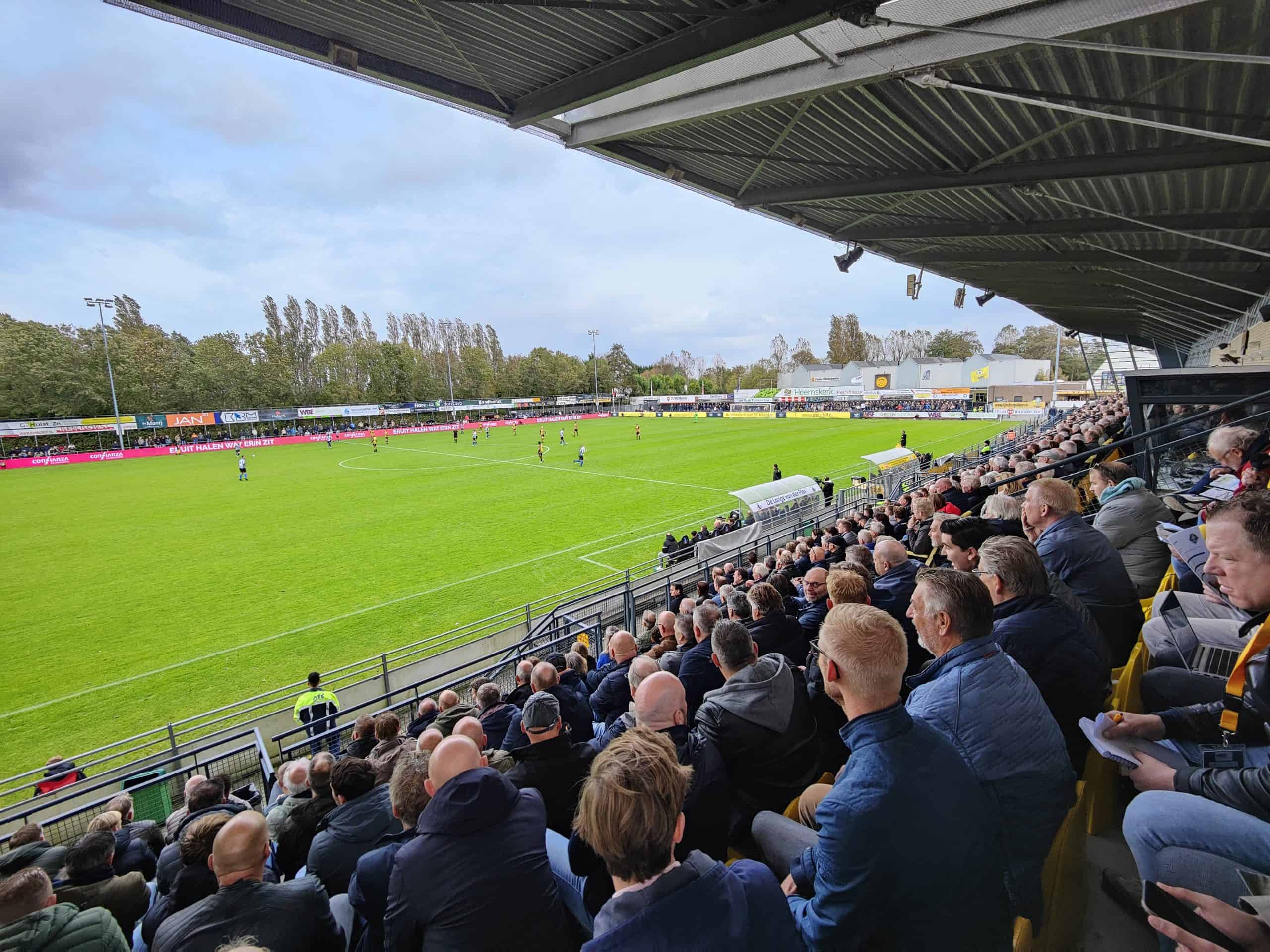 Quick Boys laat zich niet stoppen door uitsupportersverbod bij Rijnsburgse Boys