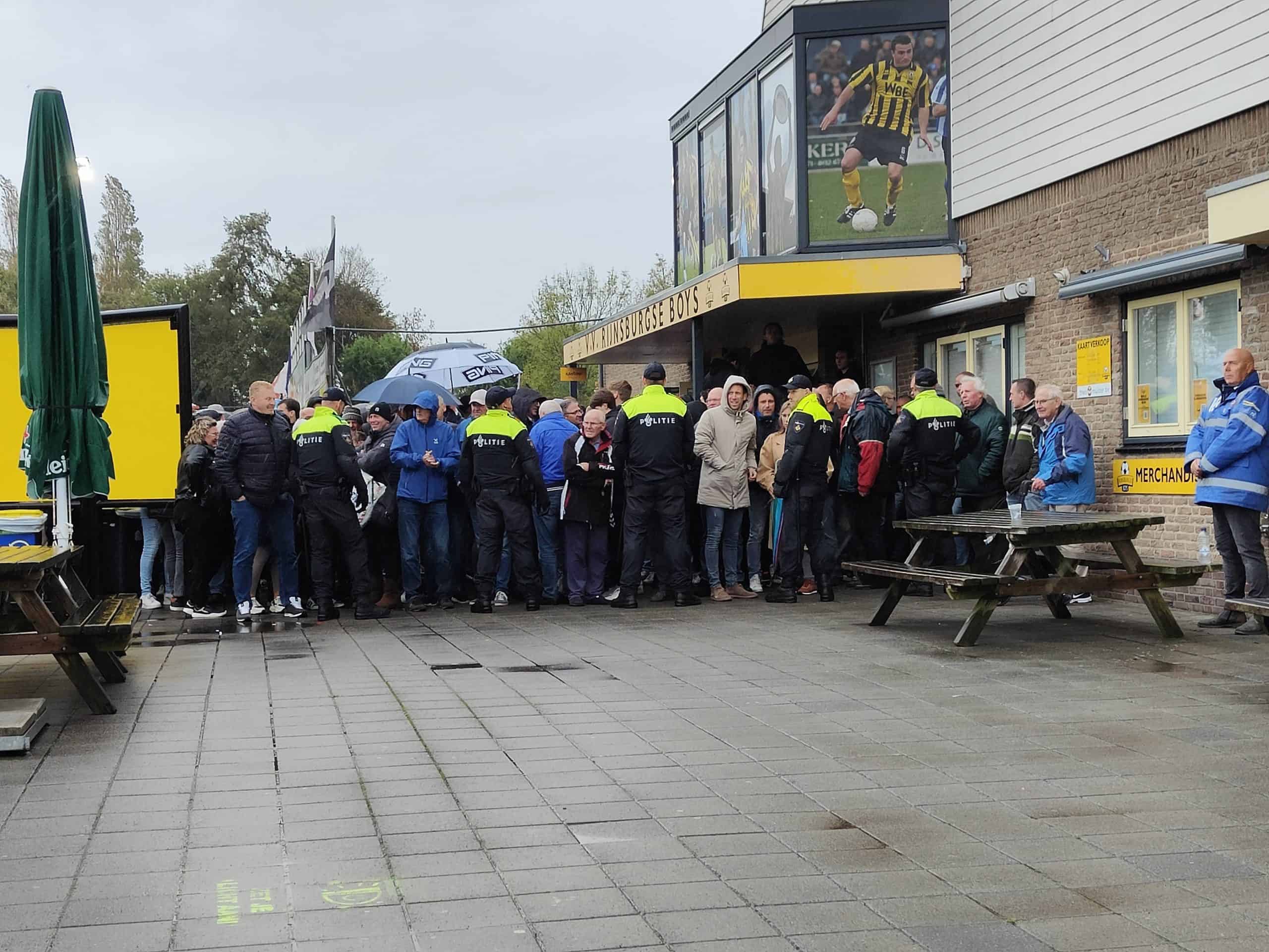 Quick Boys laat zich niet stoppen door uitsupportersverbod bij Rijnsburgse Boys