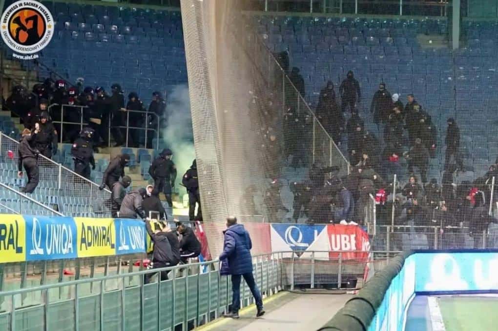 Massale vechtpartijen bij bekerderby tussen Sturm Graz en