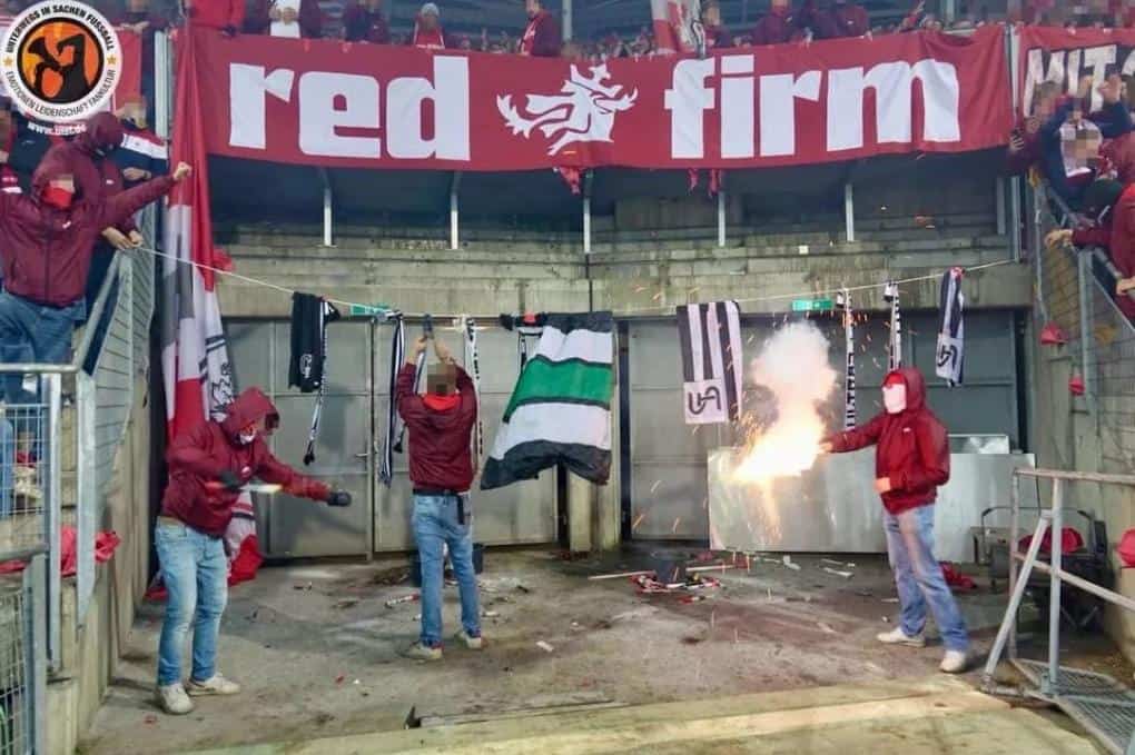 Massale vechtpartijen bij bekerderby tussen Sturm Graz en Grazer AK