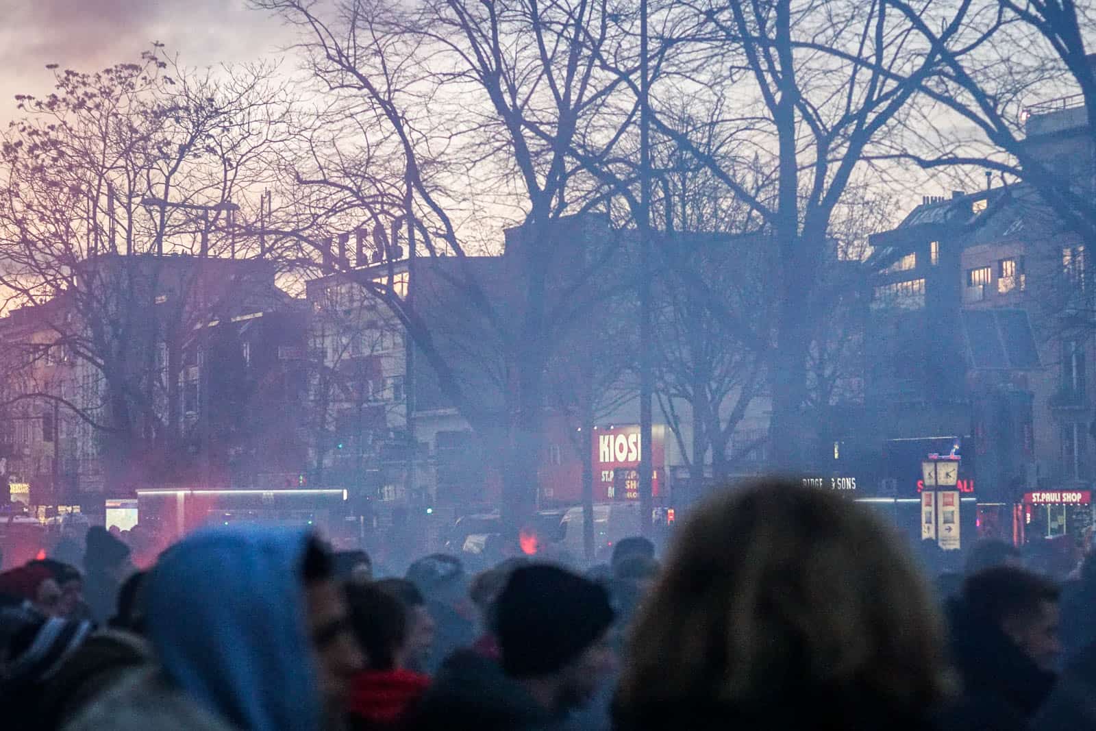 Duitse politie laat zich gelden bij Europese awayday Royal Antwerp in Hamburg