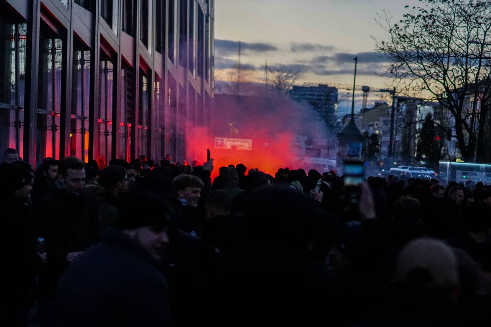 Duitse politie laat zich gelden bij Europese awayday Royal Antwerp in Hamburg