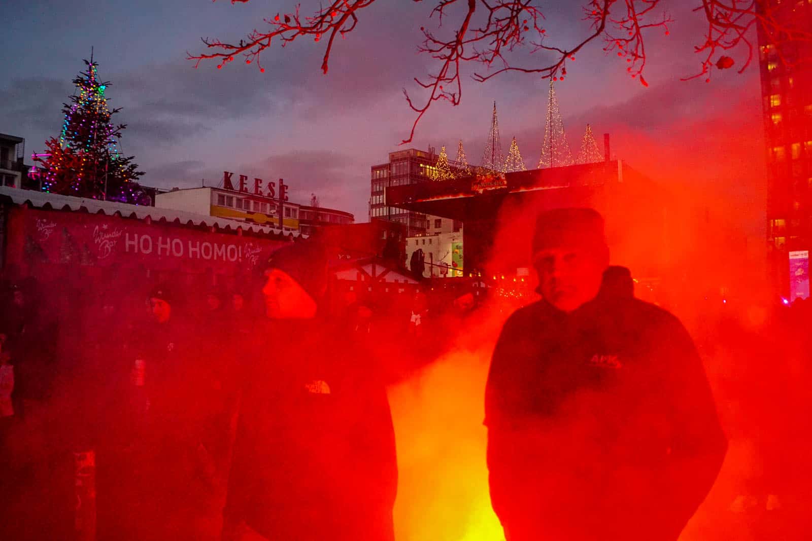 Duitse politie laat zich gelden bij Europese awayday Royal Antwerp in Hamburg