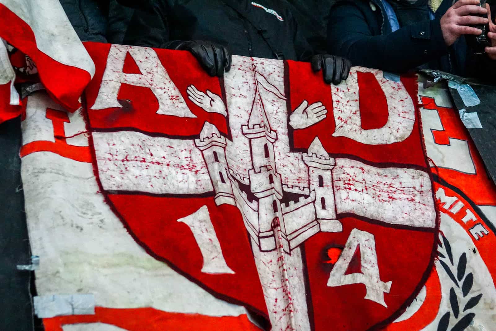 Duitse politie laat zich gelden bij Europese awayday Royal Antwerp in Hamburg