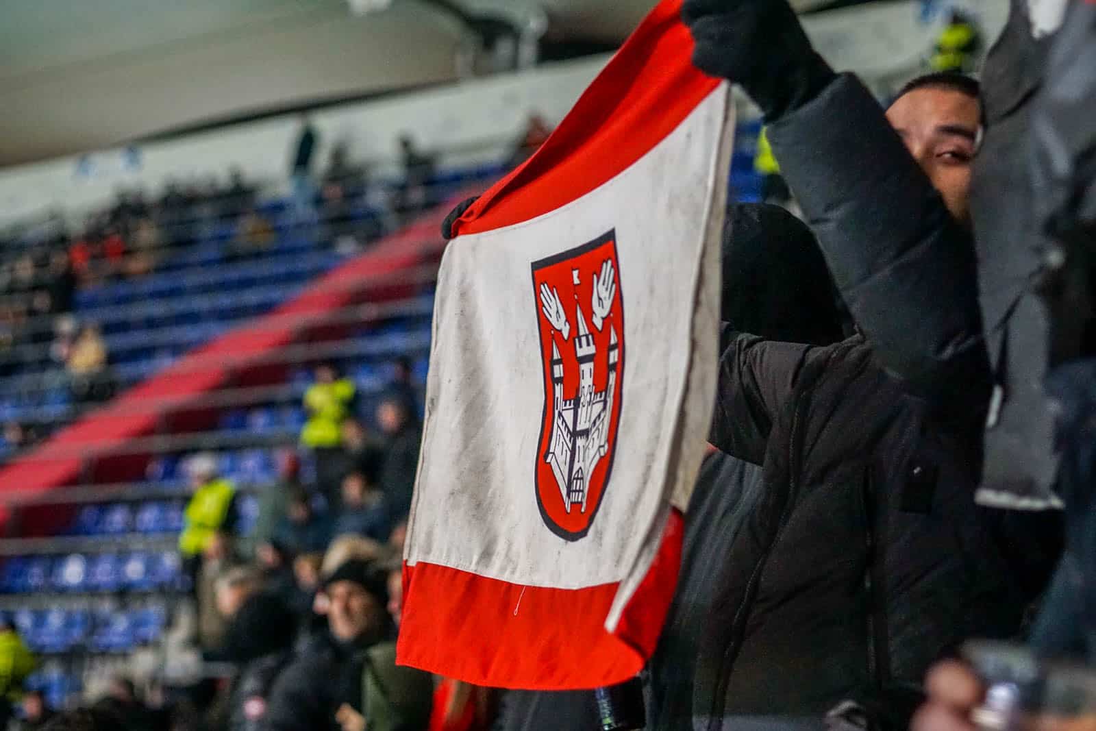 Duitse politie laat zich gelden bij Europese awayday Royal Antwerp in Hamburg