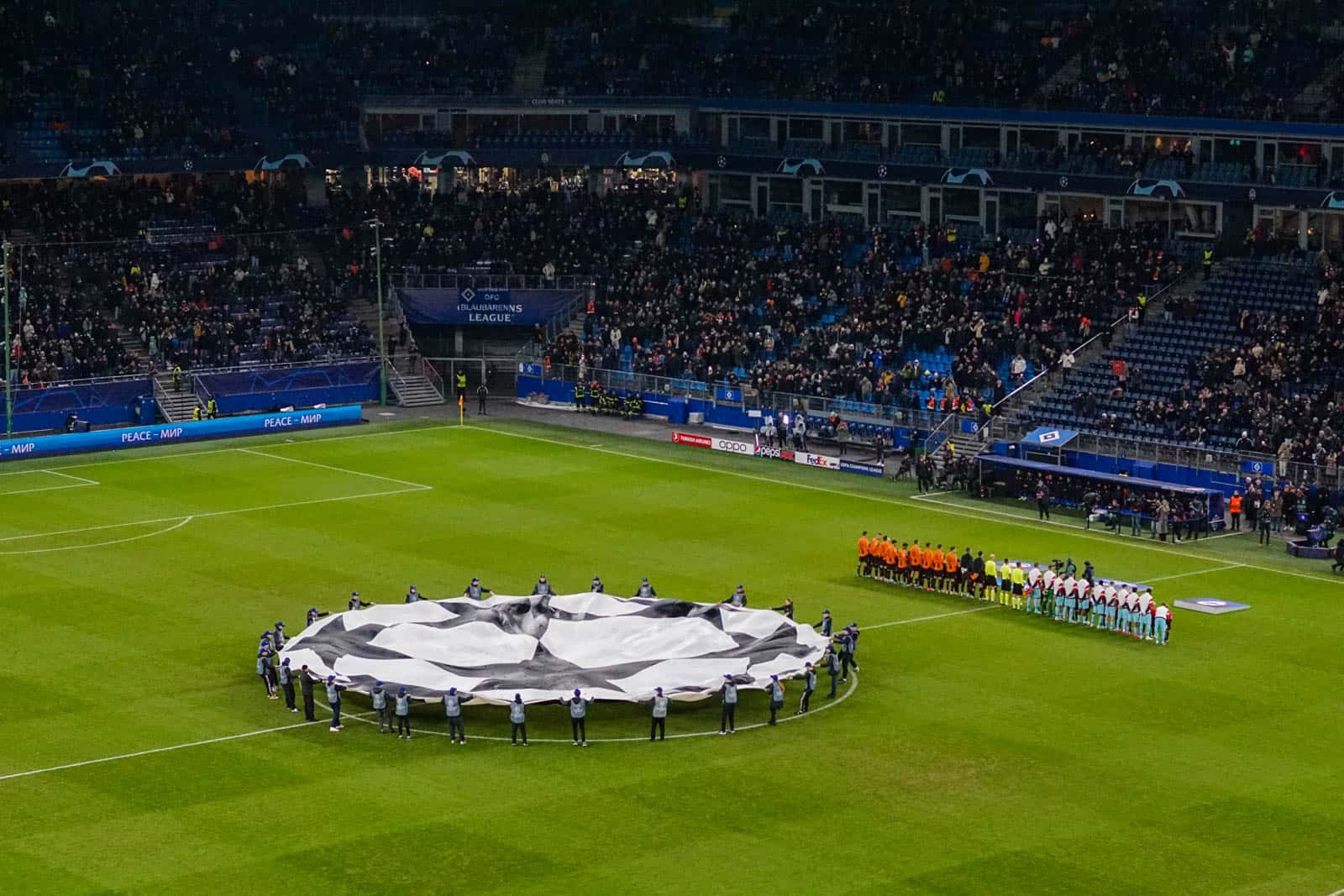 Duitse politie laat zich gelden bij Europese awayday Royal Antwerp in Hamburg